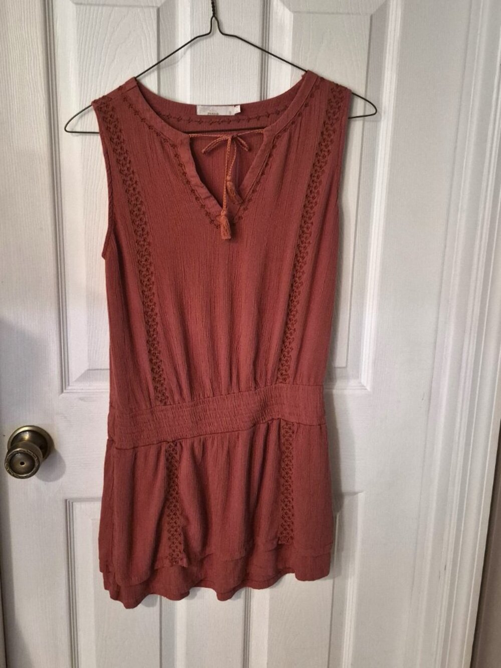 PrAna Rust Color Summer Dress